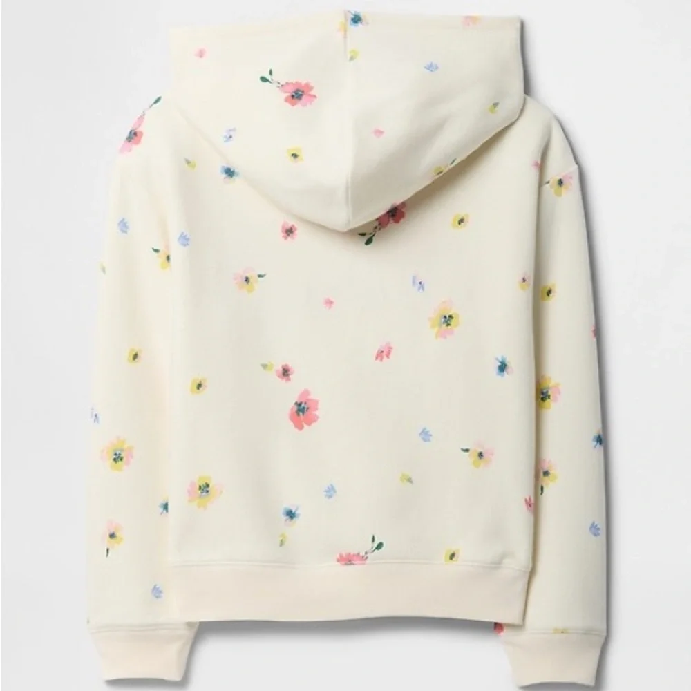 GAP Ivory Sweatsuit with Floral Accents